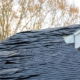 Image of a roof damaged by strong winds.